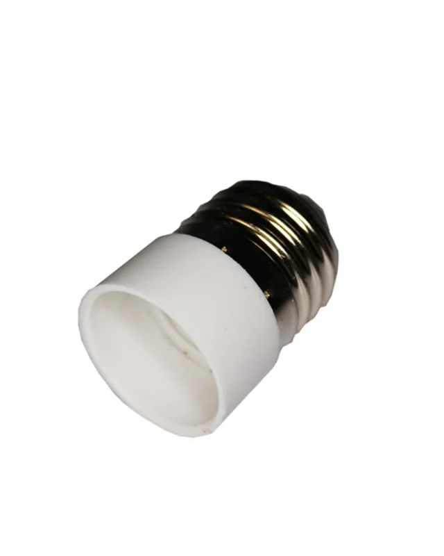 Adaptador de casquillo E27 a rosca E14 Disponible Ahora