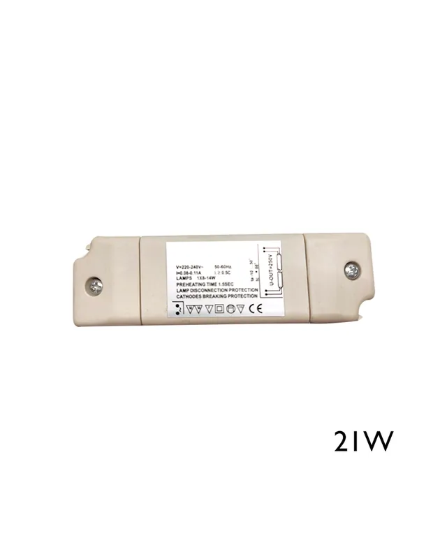 Stock Limitado Balasto electrónico 21W