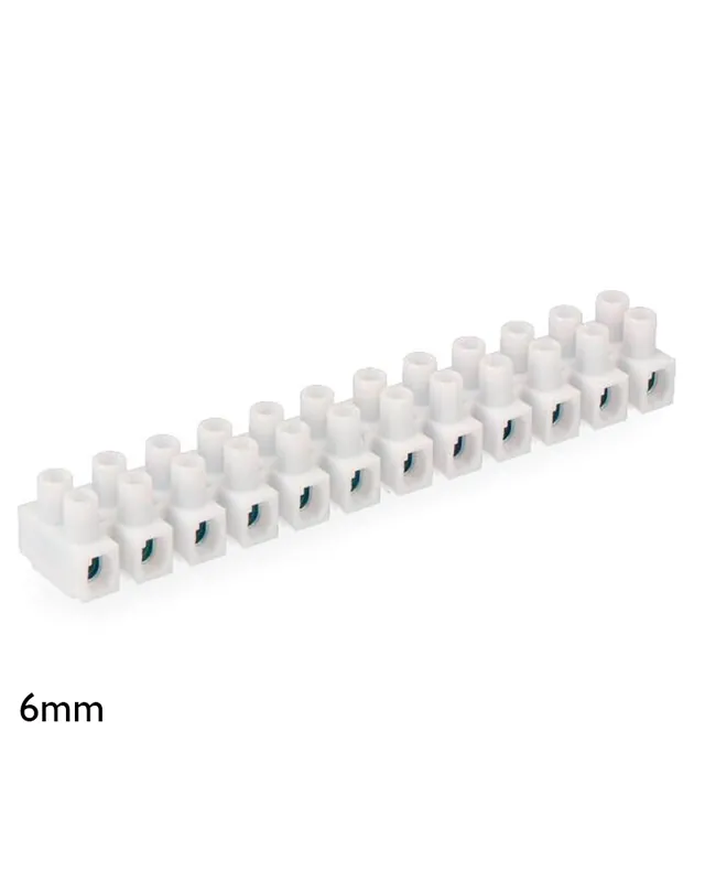 Regleta de conexión de 6mm. Oferta Limitada