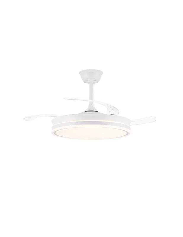 Ventilador Blanco 106cm luz Regulable Imprescindible (Must-Have)
