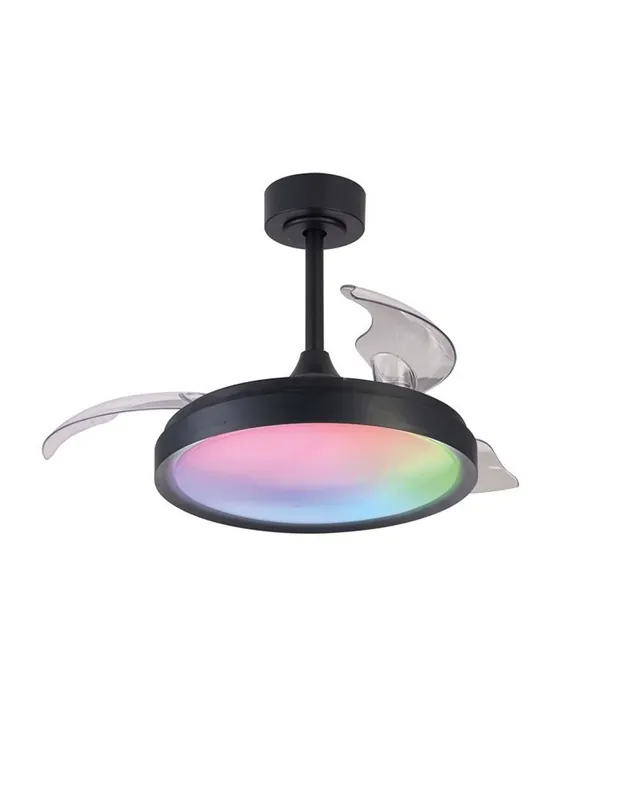 Mini Siberia Ventilador Mantra Negro con RGB Precio De Fábrica