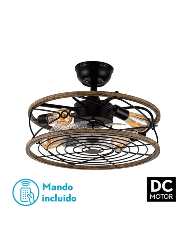 De Moda Ventilador Techo Rústico