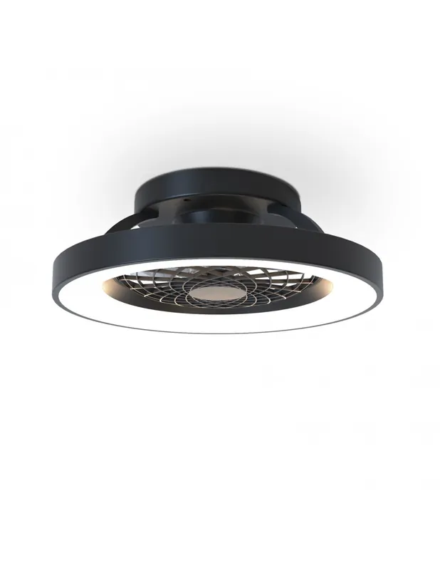 Más Vendido Mantra Ventilador Tibet Mini Negro