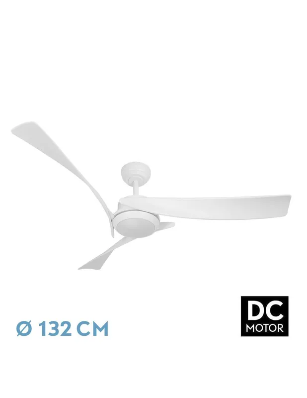 Tarento Ventilador de Techo Blanco 132 CM Súper Precio