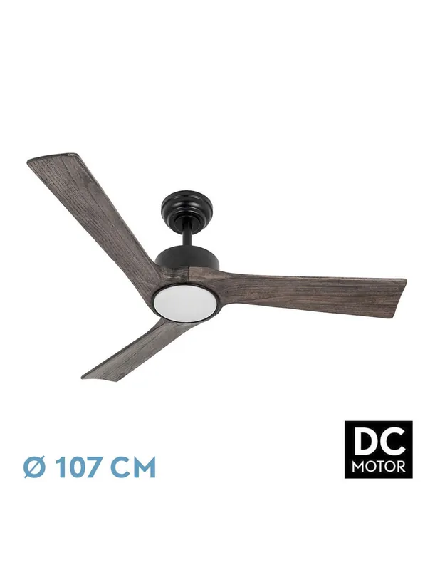 Orinoco Ventilador con Lámpara Fabrilamp Alta Calidad