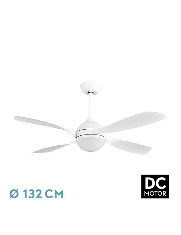 Precio Rebajado Ventilador Livorno Blanco Fabrilamp