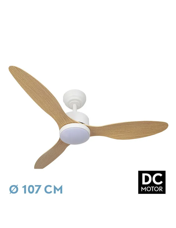 Última Oportunidad Serpa Blanco Haya Ventilador DC 107CM