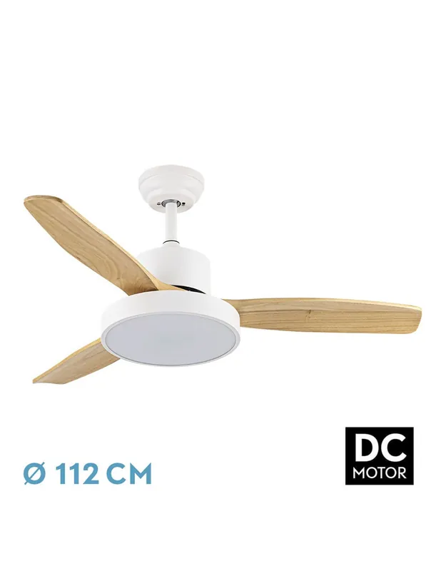 Ventilador de Techo con Luz Moderno On Line Máxima Calidad