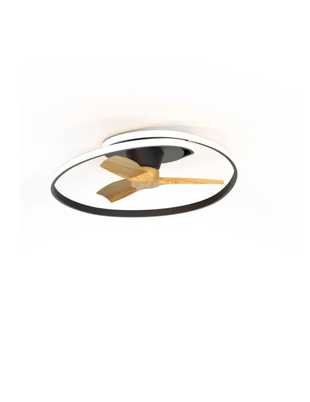 Ocean Mantra Ventilador Negro Nuevo Modelo