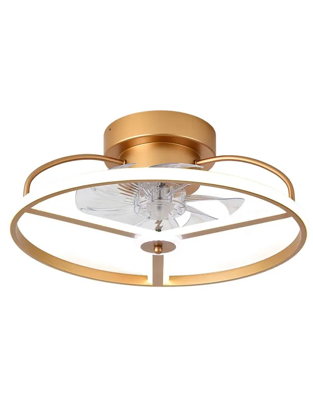 Envío Exprés Fabrilamp Ventilador de Techo Dorado