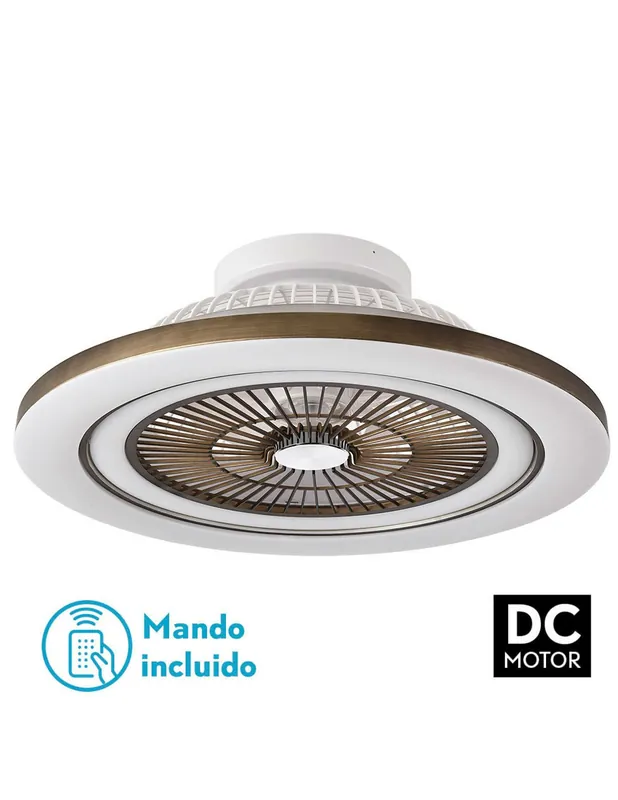 Compra Hoy Mato Fabrilamp Ventilador de Techo Dorado