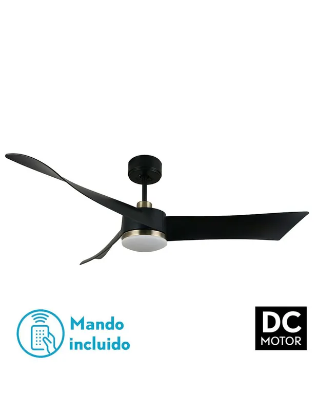 Tempel Fabrilamp Ventilador de Techo De Moda