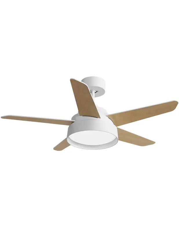 Lebeche Fabrilamp Ventilador Blanco Haya Última Oportunidad