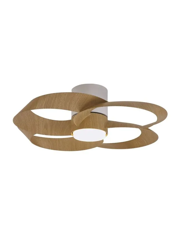 Económico Rose Ventilador Mantra Blanco Madera