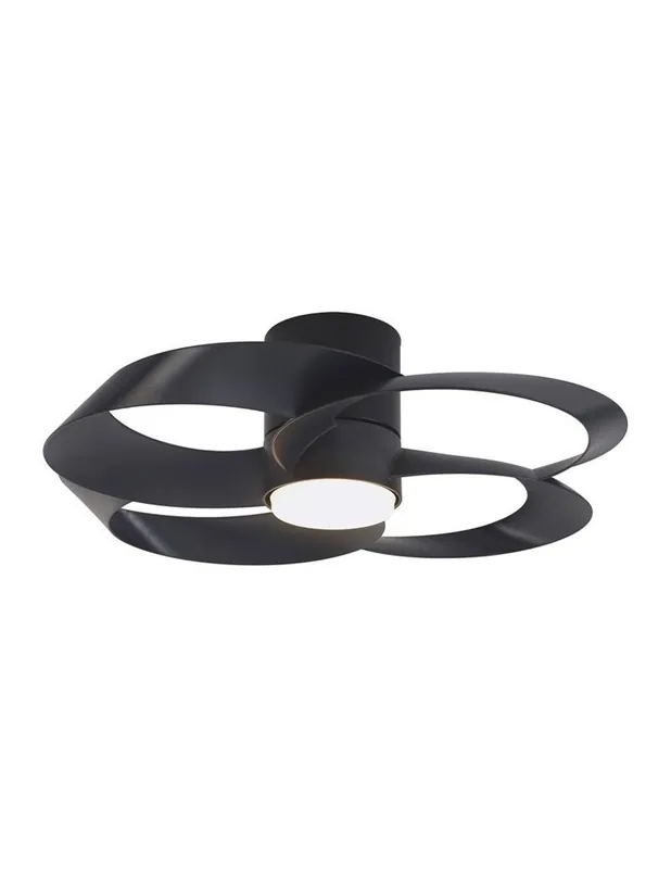 Rose Ventilador Mantra Negro Liquidación