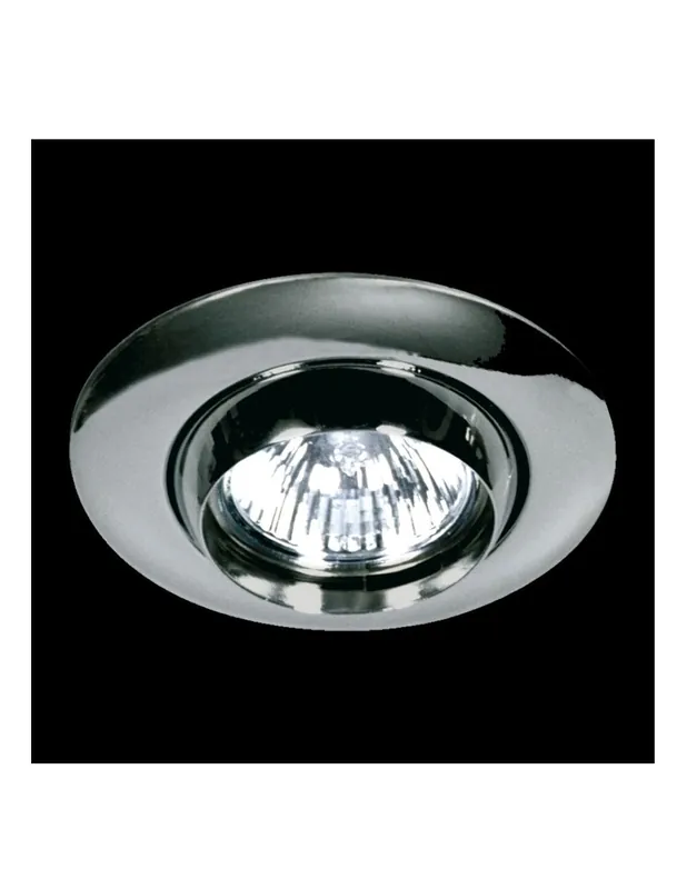 Foco Empotrable Orientable Bola Cromo Gran Oferta