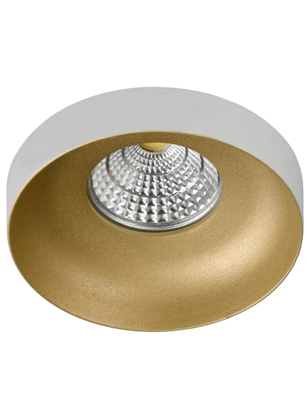 Bestseller Foco Empotrable Blanco/Oro 2CM