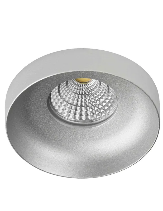 Foco Empotrable Blanco/Plata 2CM Promoción Exclusiva