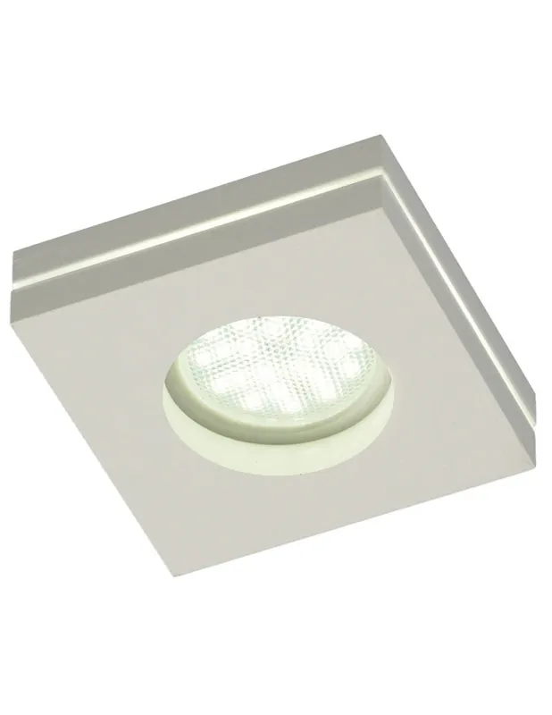 Foco de Empotrar Blanco con Luz Lateral Auténtico