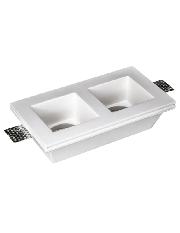 Edición Limitada Empotrables de Escayola Rectangular Dobles