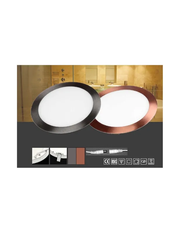 Empotrable Led 12 cm Bronce Viejo Precio Rebajado