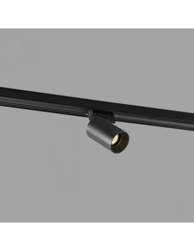 Última Oportunidad Proyector de Carril GU10 de Aluminio Negro