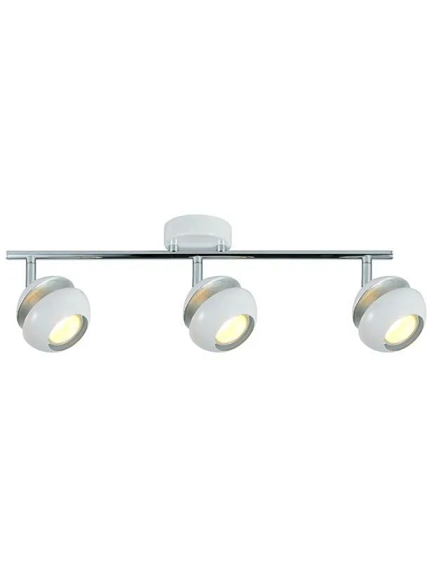 Oferta Flash Regleta Beethoven Blanca 3 Luces