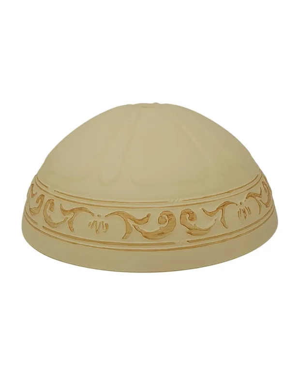 Disponible Ahora Plato de 30 Beige Decorado