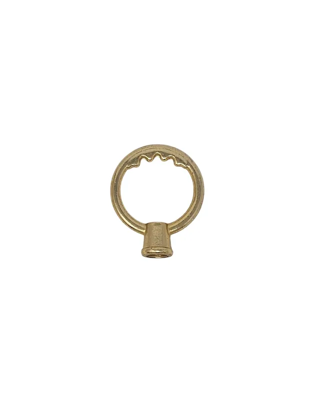 Asa Dentada Circular Oro para Lámpara de Techo Novedad