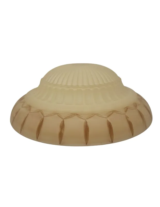 Original Repuesto Cristal de 35 CM Beige Combi Marrón