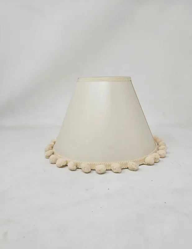 Tendencia Pantalla Plastificada con Borlón para E-27