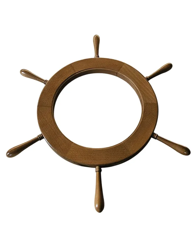 Oferta Flash Timón de barco decorativo madera