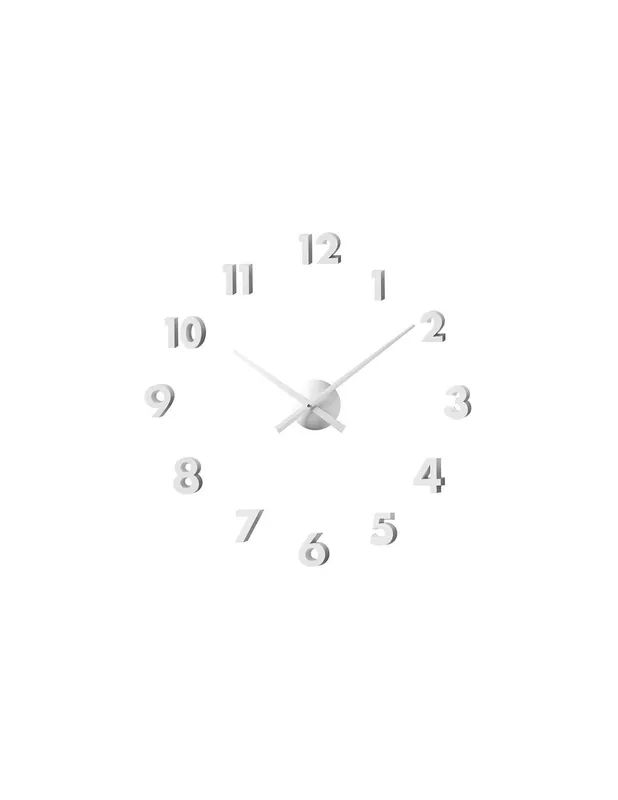Promoción Exclusiva Reloj de Pared Adhesivo Blanco
