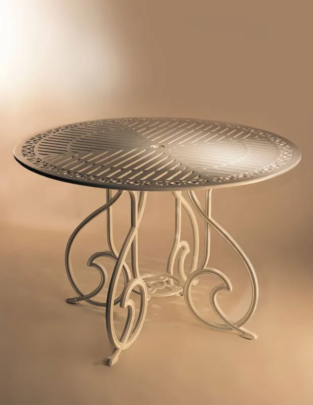 Artesanal Mesas Para Porches y Jardines