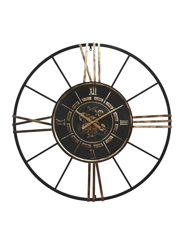 Auténtico Reloj Gran Formato con Engranajes Moviles