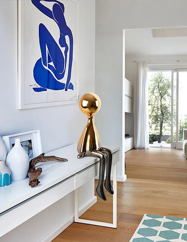 Imprescindible (Must-Have) Sit Down Figura Gris/Naranja Schuller