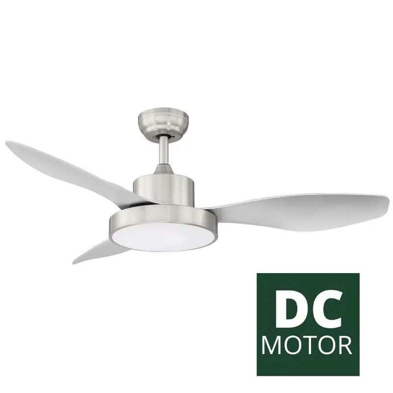 VENTILADOR DC RIGA NIQUEL Imprescindible (Must-Have)
