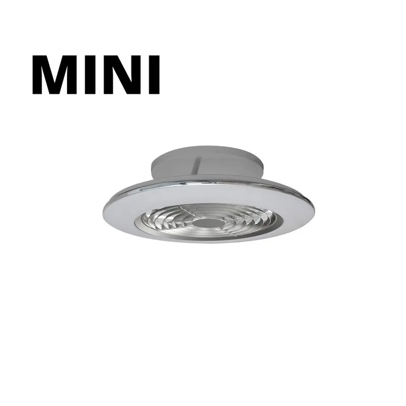 Popular ALISIO MINI VENTILADOR PLATA LED