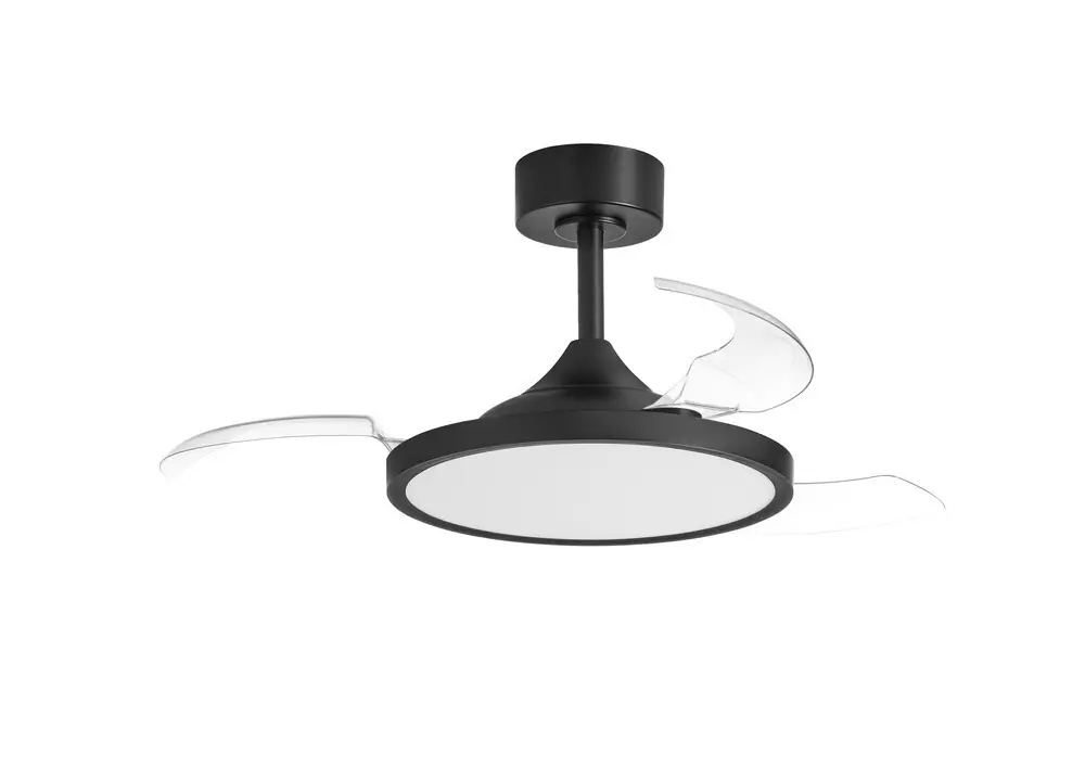 VENTILADOR RETRACTIL CORFU XS NEGRO Garantía De Devolución De Dinero