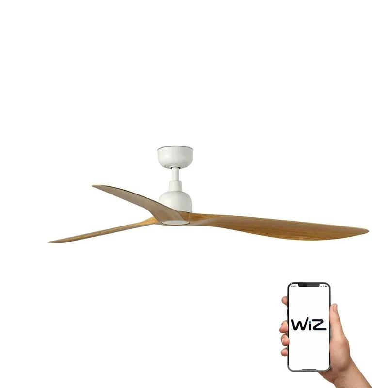 OUTWOOD L Ø150CM BLANCO PALAS ROBLE IP44 WIZ Imprescindible (Must-Have)