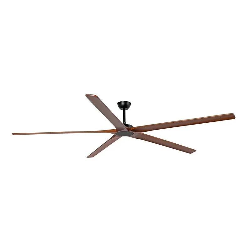 BIGWOOD 24 XXL Ø2400MM NEGRO 6 PALAS NOGAL OSCURO Económico
