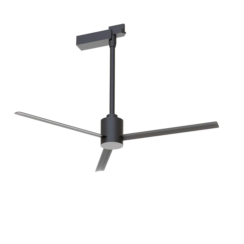 VENTILADOR CARRIL TRIFASICO MONKEY FAN NEGRO Súper Precio