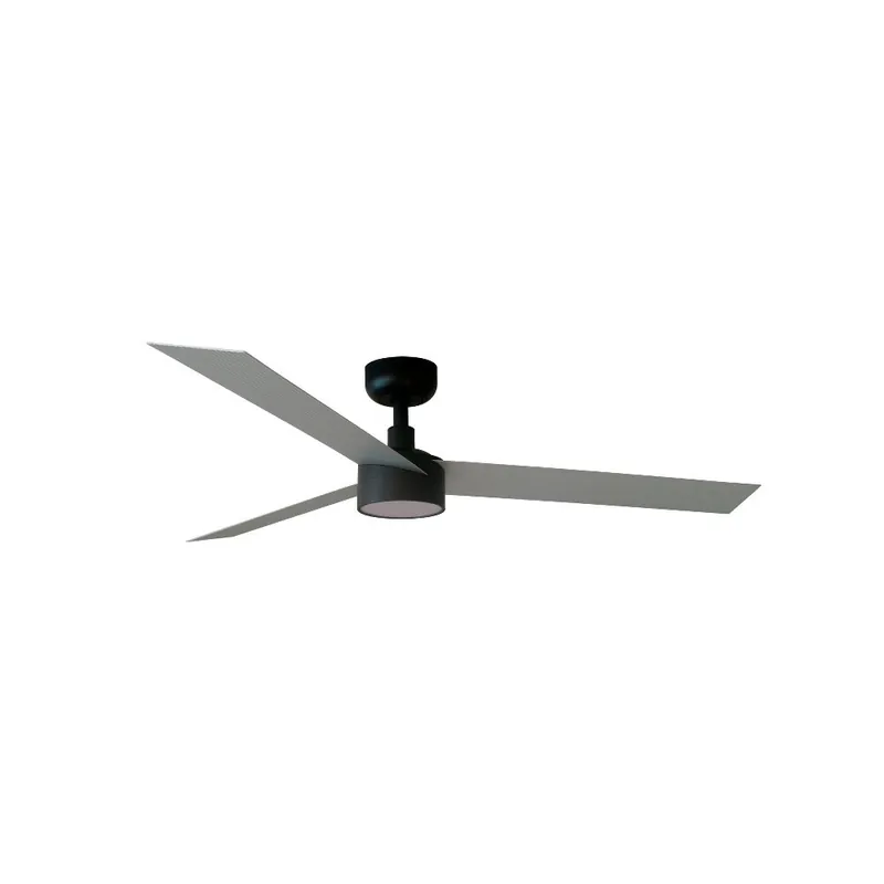 CRUISER L Ø132 NEGRO PALAS ALUMINIO LED 18W Artesanal