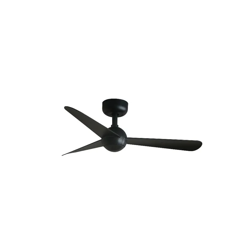 SFERA S Ø90 NEGRO 3 PALAS NEGRAS Moderno