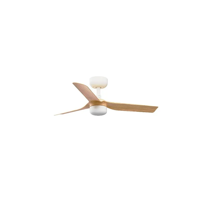 Envío Exprés MINI PUNT S Ø90 BLANCO PALAS MADERA CLARA LED 10W CCT
