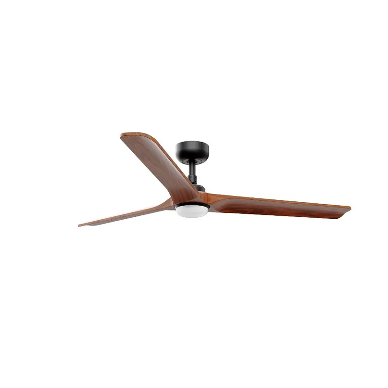 Liquidación HEYWOOD L Ø132 NEGRO 3P MADERA OSCURA LED 10W CCT