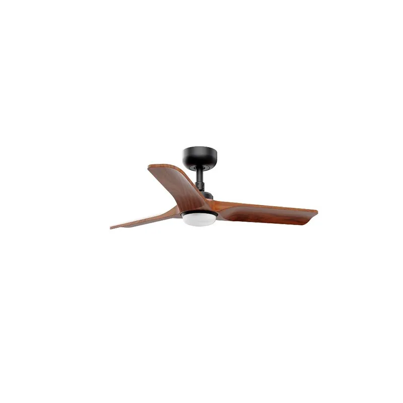 HEYWOOD S Ø90 NEGRO 3P MADERA OSCURA LED 10W CCT Envío Inmediato