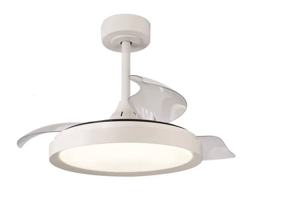 VENTILADOR RETRACTIL LED MISTRAL MINI BLANCO Bestseller