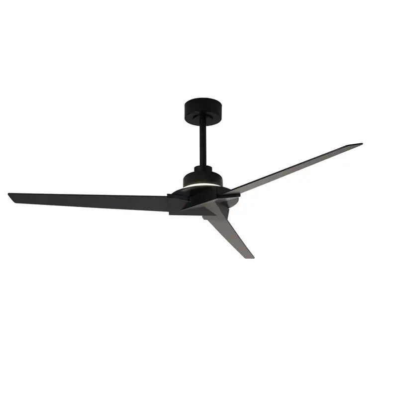 VENTILADOR LED BRISA MINI NEGRO+MADERA Marca Reconocida