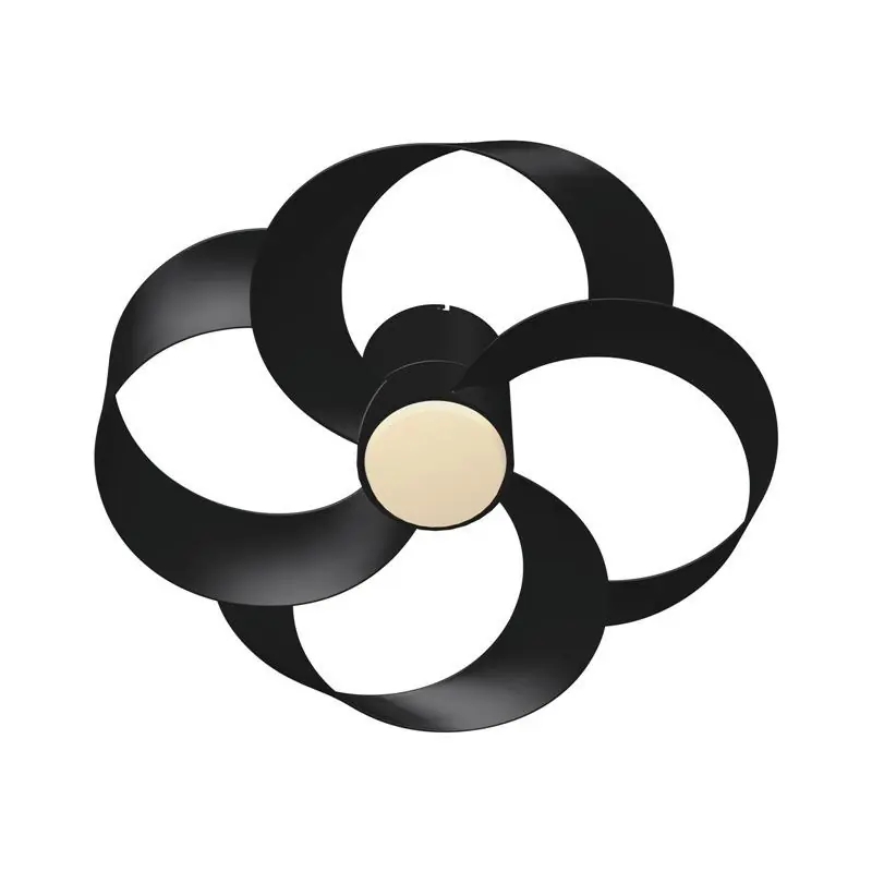 VENTILADOR LED ROSE NEGRO Oferta Flash